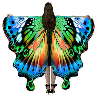 European And American Butterfly Talma Halloween Costume